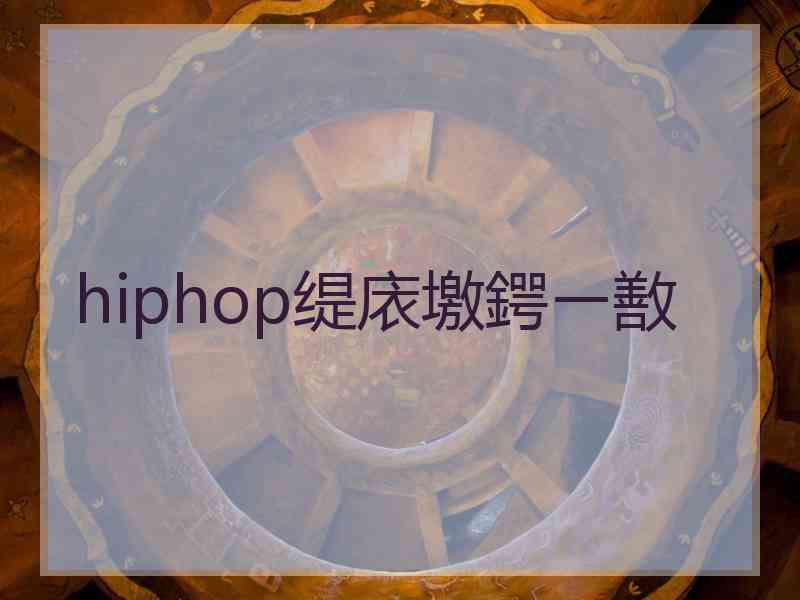 hiphop缇庡墽鍔ㄧ敾