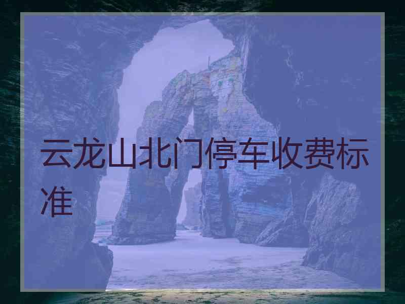 云龙山北门停车收费标准