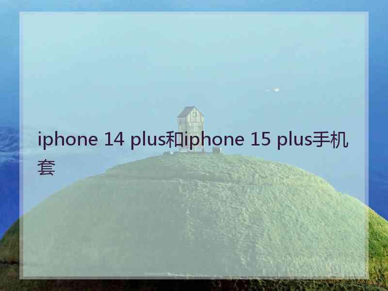 iphone 14 plus和iphone 15 plus手机套