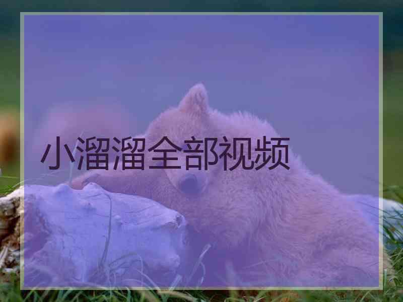 小溜溜全部视频