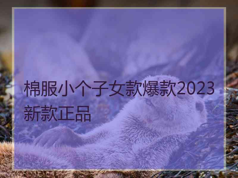 棉服小个子女款爆款2023新款正品