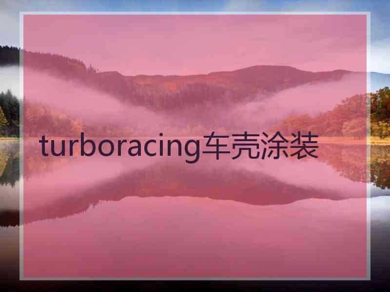 turboracing车壳涂装