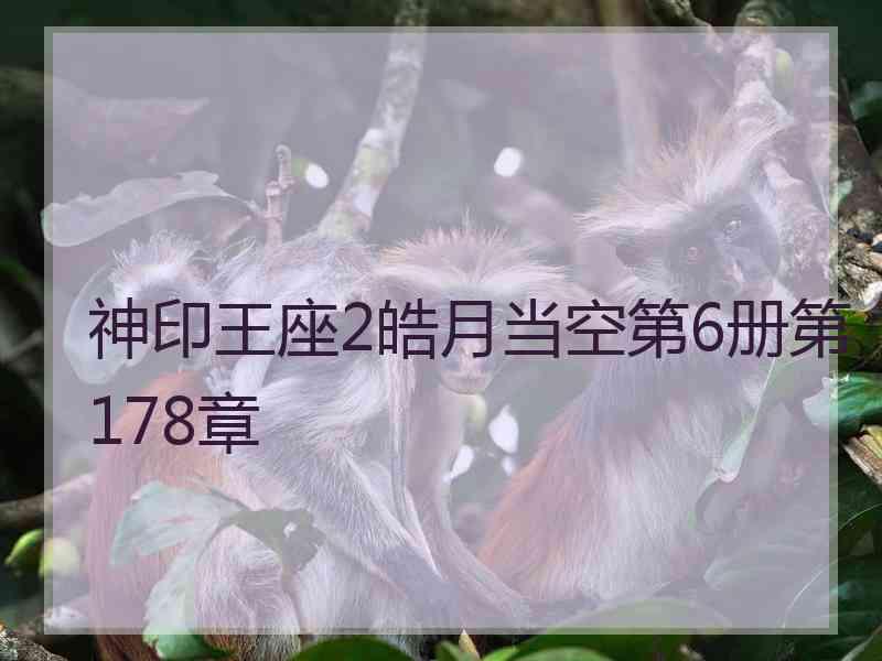 神印王座2皓月当空第6册第178章