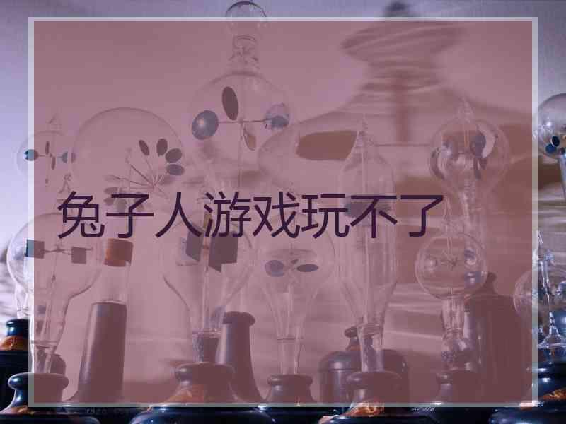 兔子人游戏玩不了