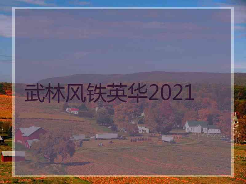 武林风铁英华2021