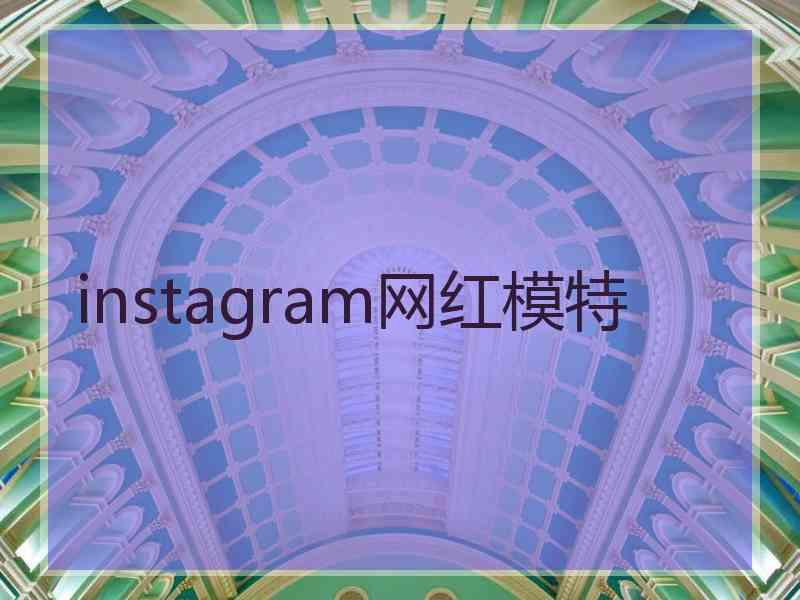 instagram网红模特