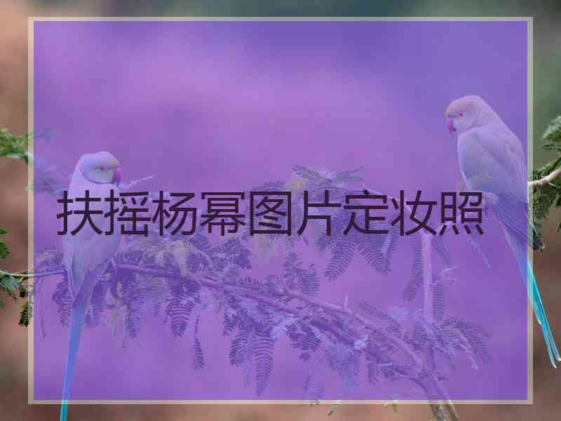 扶摇杨幂图片定妆照