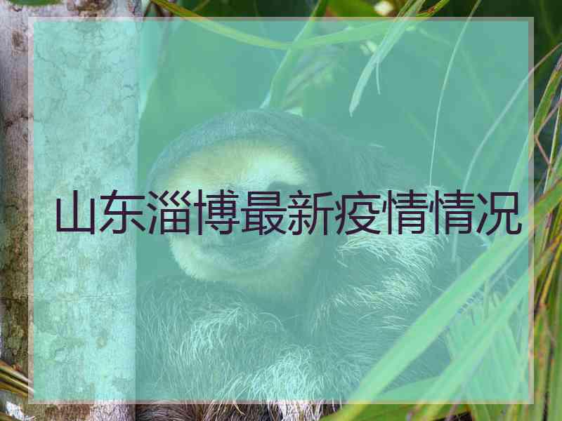 山东淄博最新疫情情况