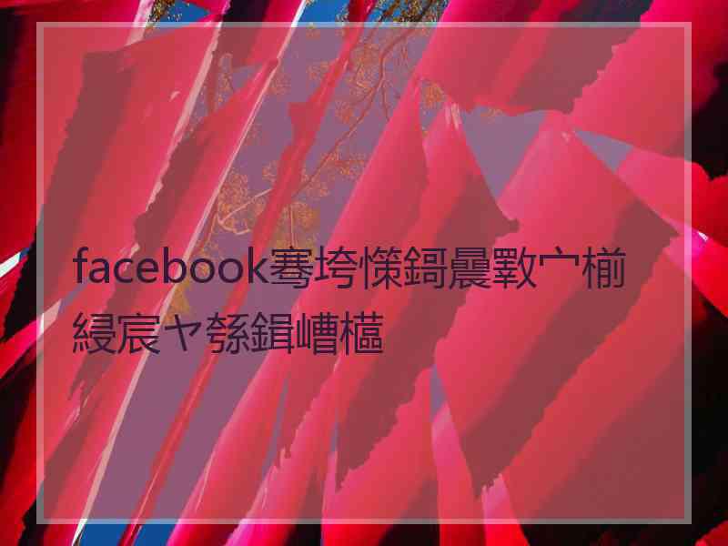 facebook骞垮憡鎶曟斁宀椾綅宸ヤ綔鍓嶆櫙