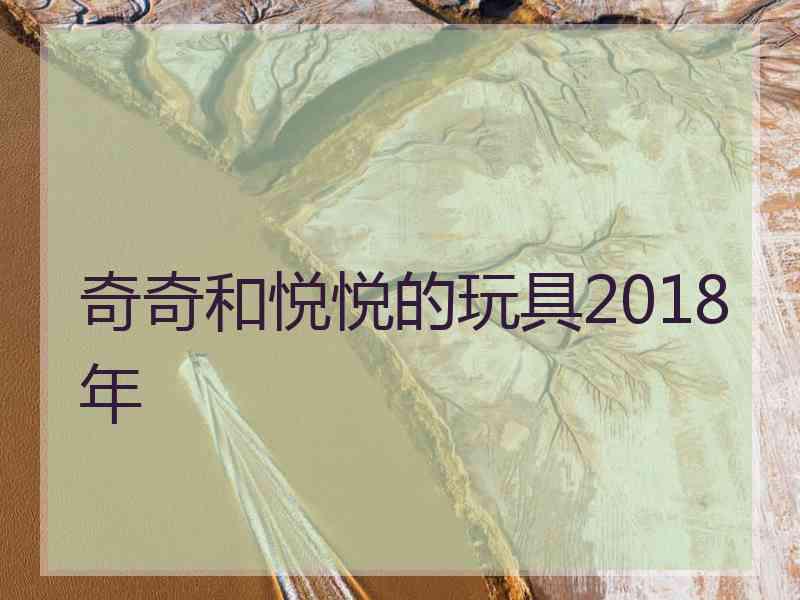 奇奇和悦悦的玩具2018年