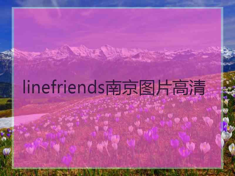 linefriends南京图片高清