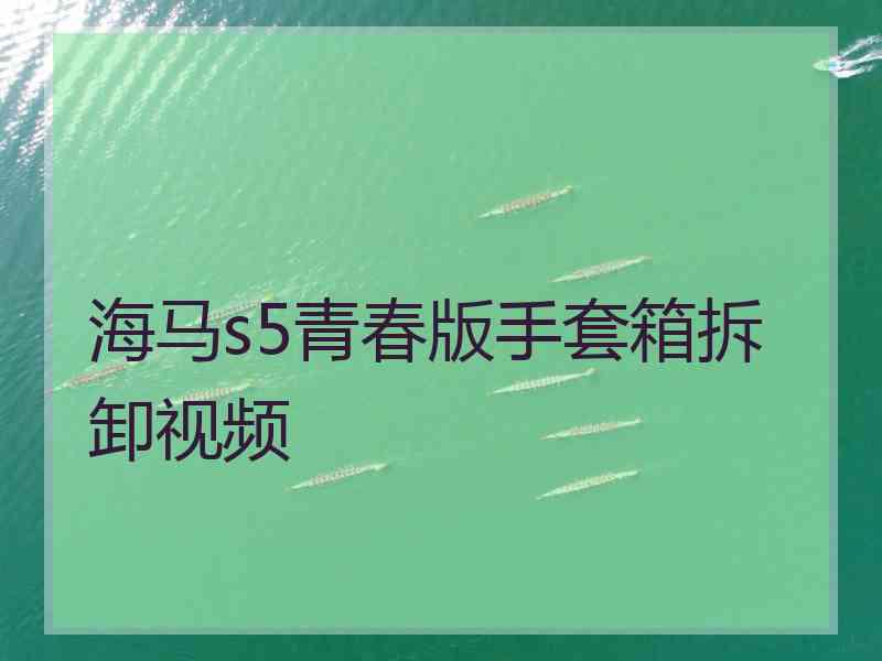 海马s5青春版手套箱拆卸视频