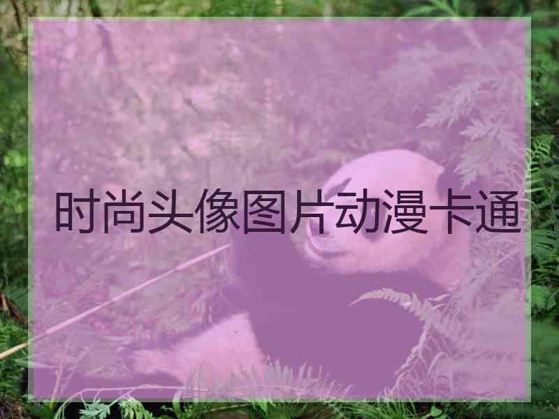 时尚头像图片动漫卡通