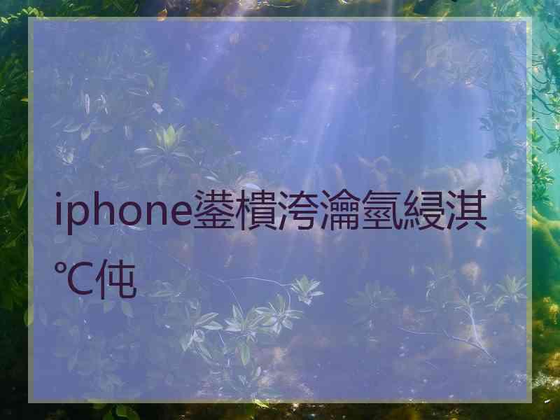 iphone鍙樻洿瀹氫綅淇℃伅