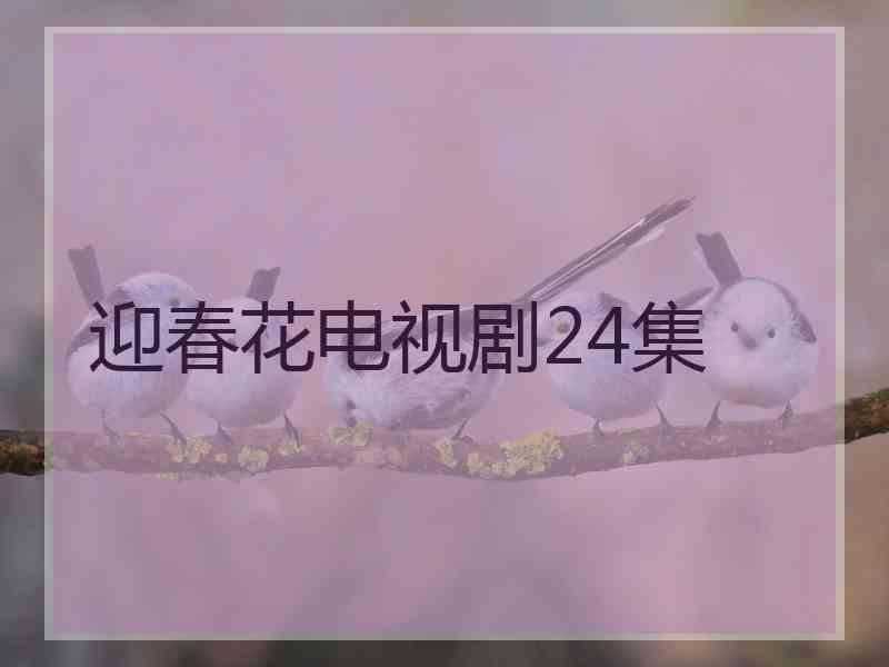 迎春花电视剧24集