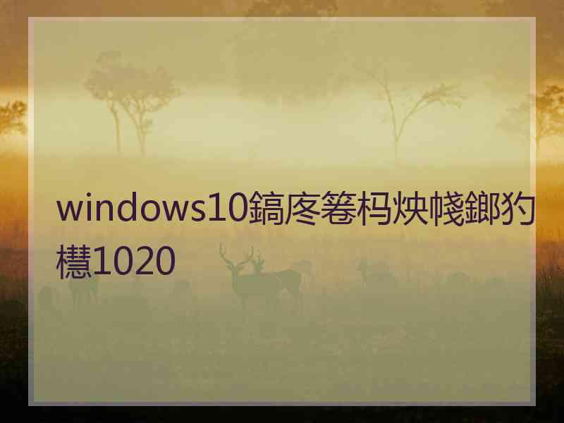 windows10鎬庝箞杩炴帴鎯犳櫘1020