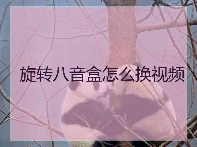 旋转八音盒怎么换视频