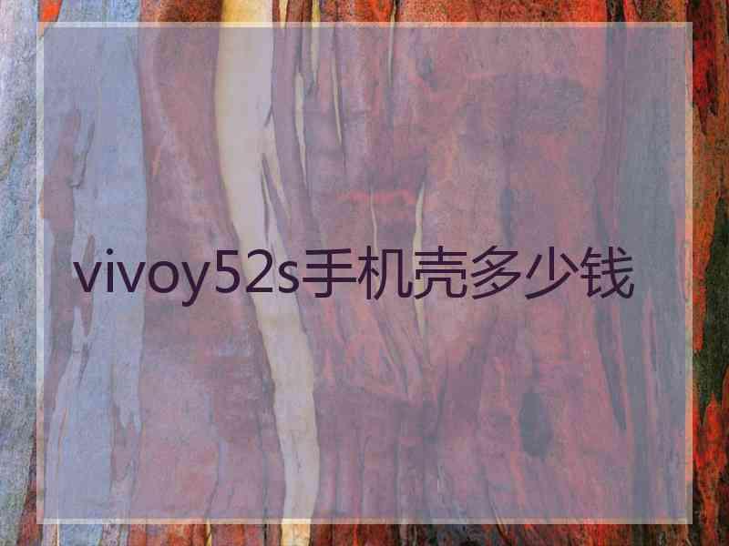 vivoy52s手机壳多少钱