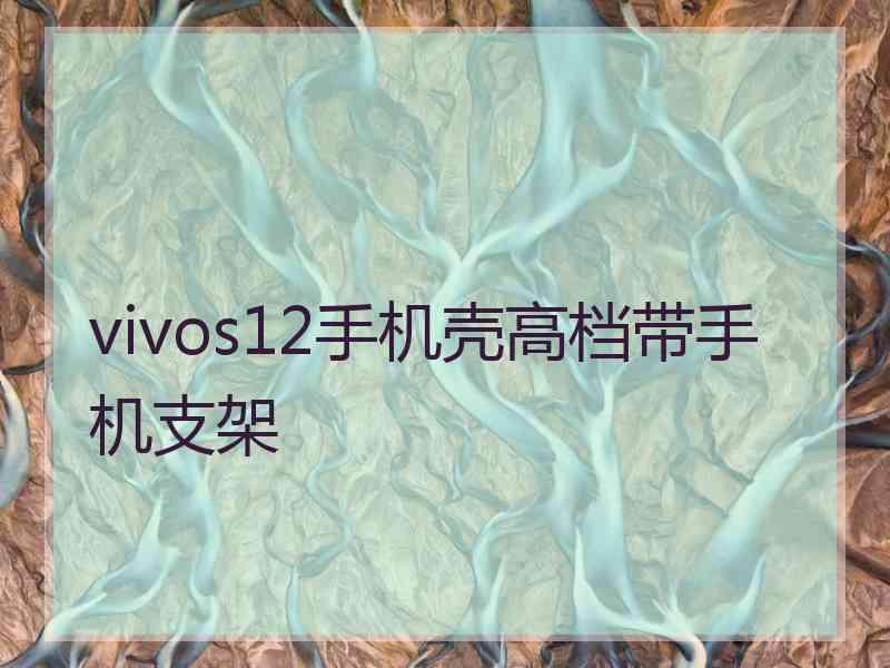 vivos12手机壳高档带手机支架