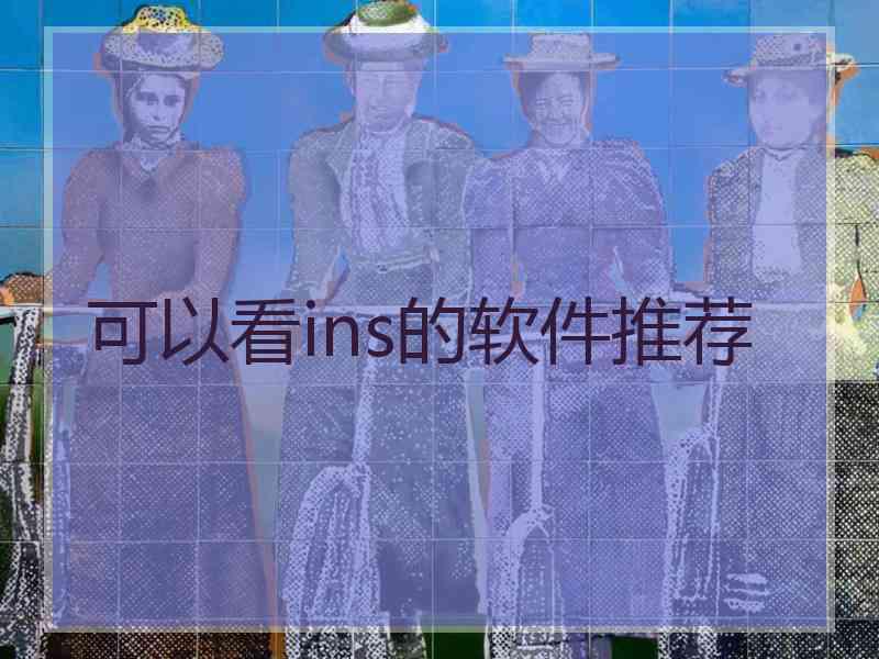 可以看ins的软件推荐