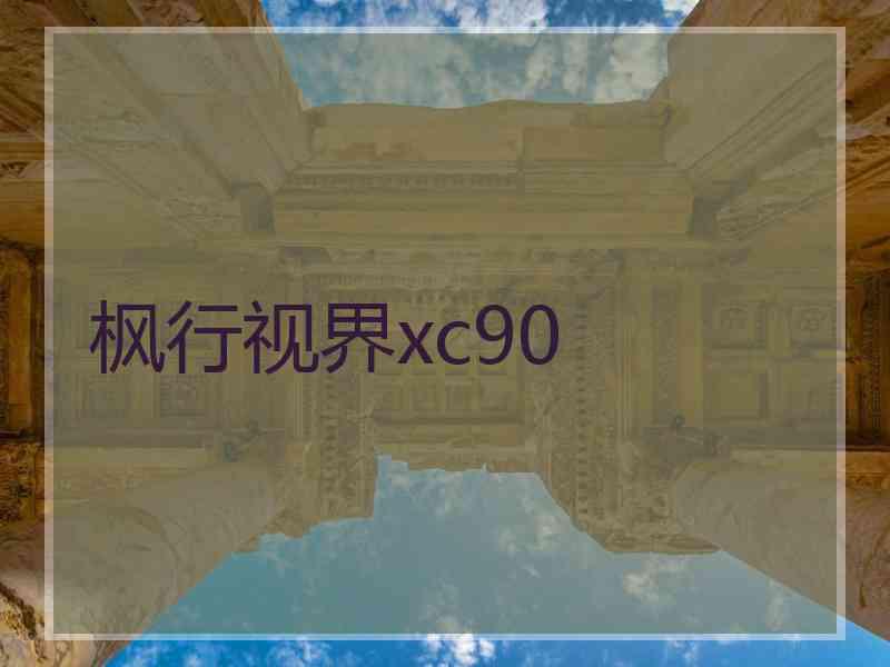 枫行视界xc90