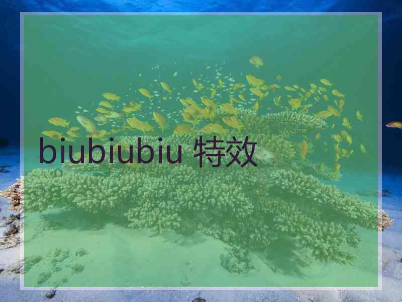 biubiubiu 特效