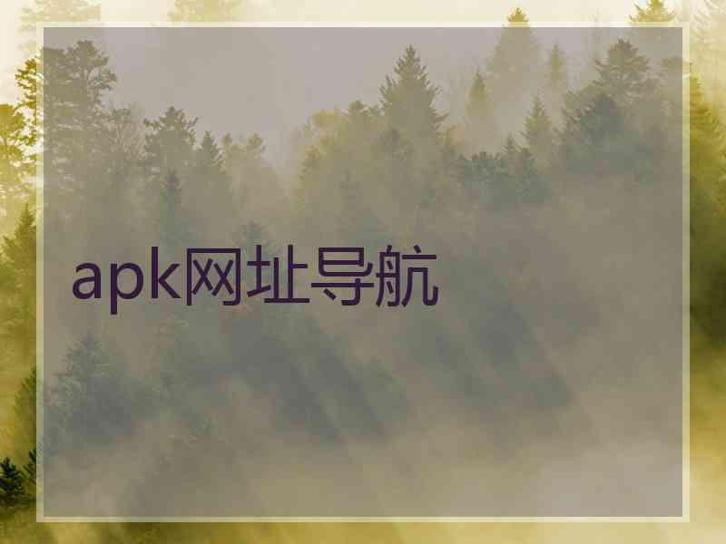 apk网址导航