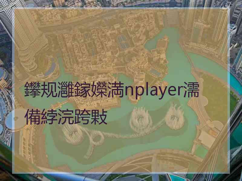 鑻规灉鎵嬫満nplayer濡備綍浣跨敤