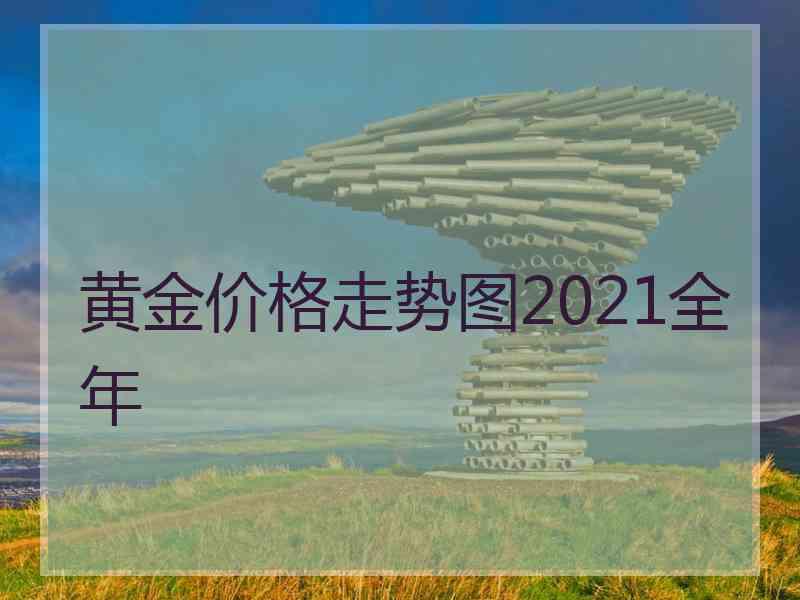 黄金价格走势图2021全年