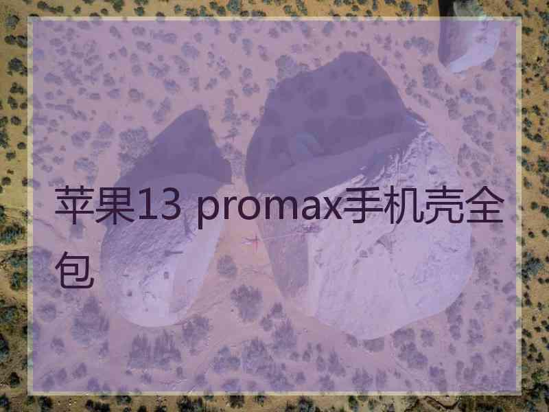 苹果13 promax手机壳全包