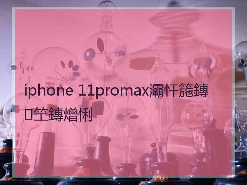 iphone 11promax灞忓箷鏄笁鏄熷悧