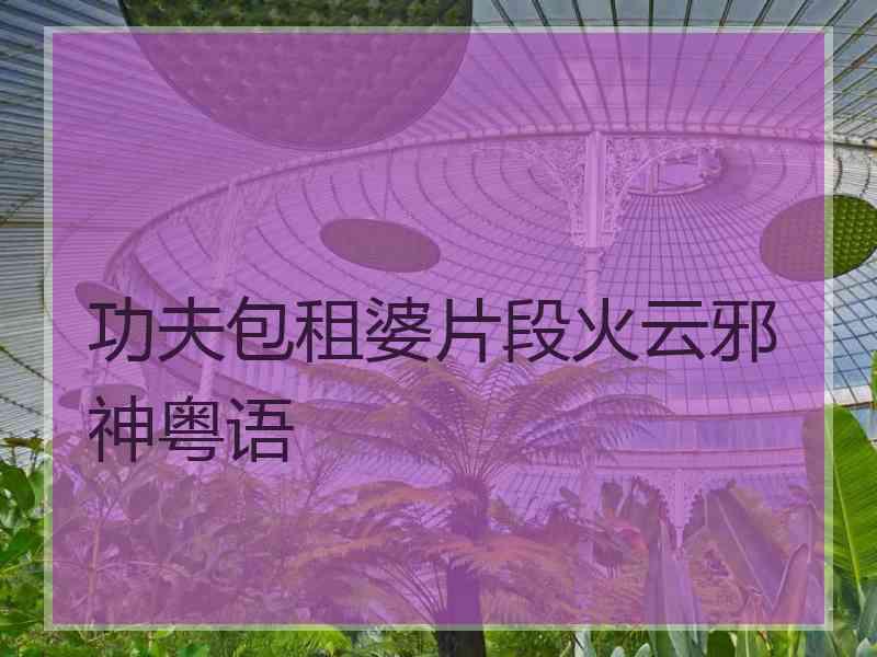 功夫包租婆片段火云邪神粤语