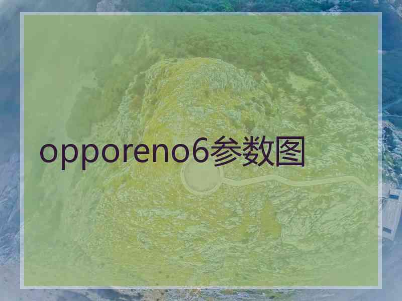 opporeno6参数图