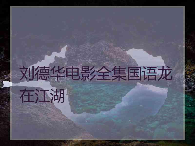 刘德华电影全集国语龙在江湖