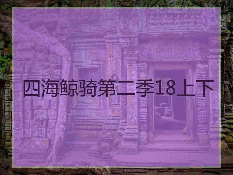 四海鲸骑第二季18上下