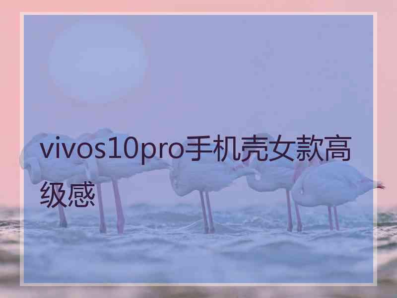 vivos10pro手机壳女款高级感