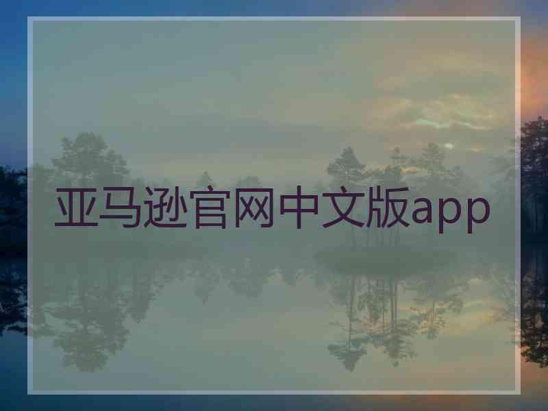 亚马逊官网中文版app