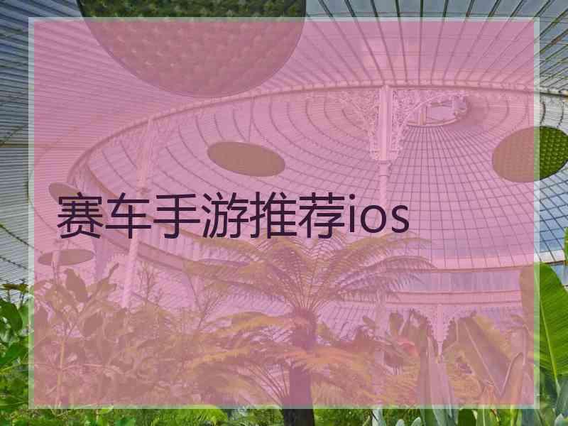 赛车手游推荐ios