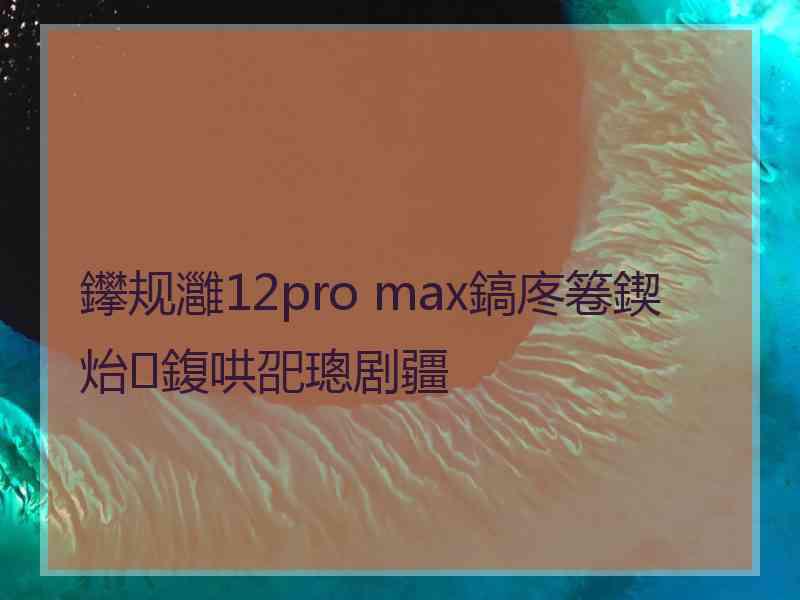 鑻规灉12pro max鎬庝箞鍥炲鍑哄巶璁剧疆