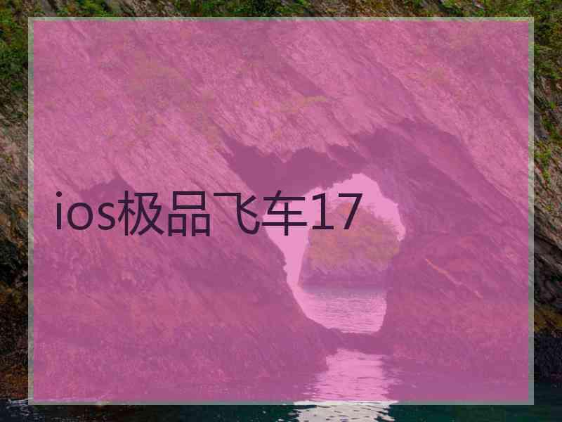 ios极品飞车17