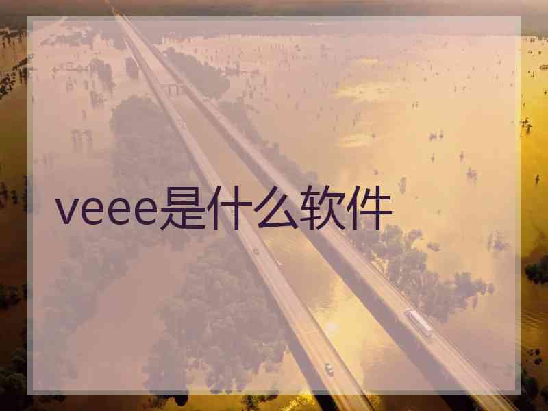 veee是什么软件