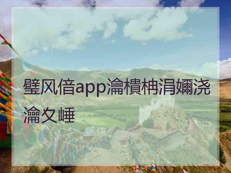 璧风偣app瀹樻柟涓嬭浇瀹夊崜