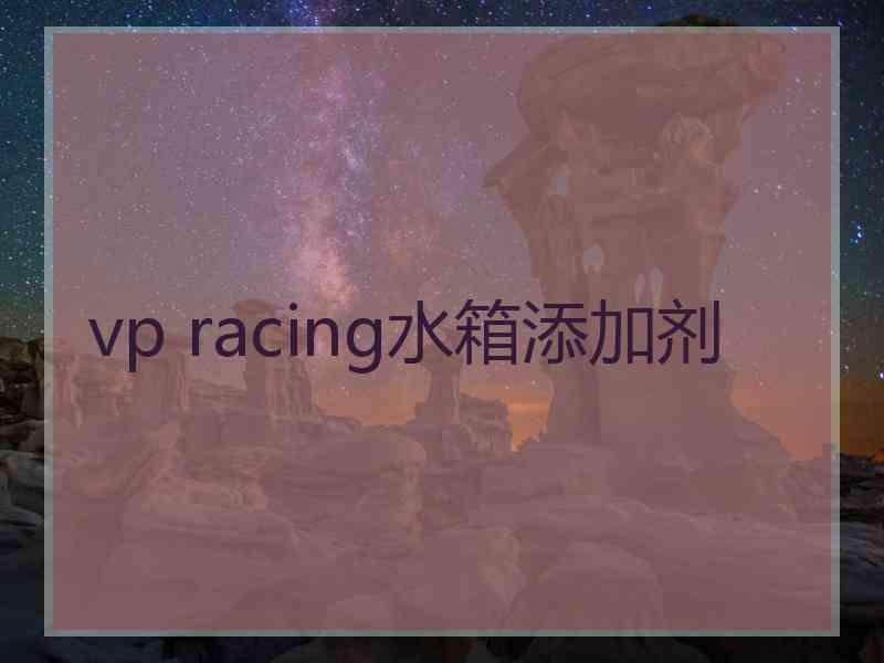 vp racing水箱添加剂