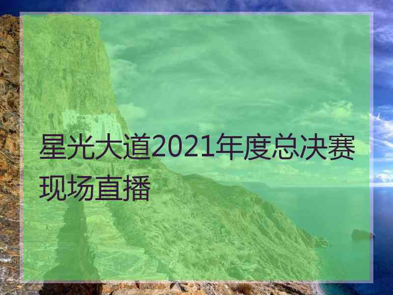 星光大道2021年度总决赛现场直播