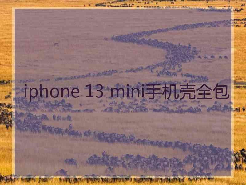 iphone 13 mini手机壳全包