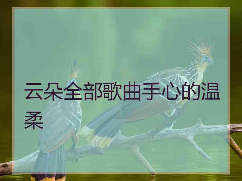 云朵全部歌曲手心的温柔