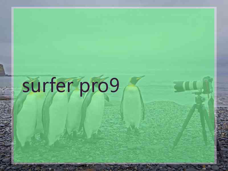 surfer pro9