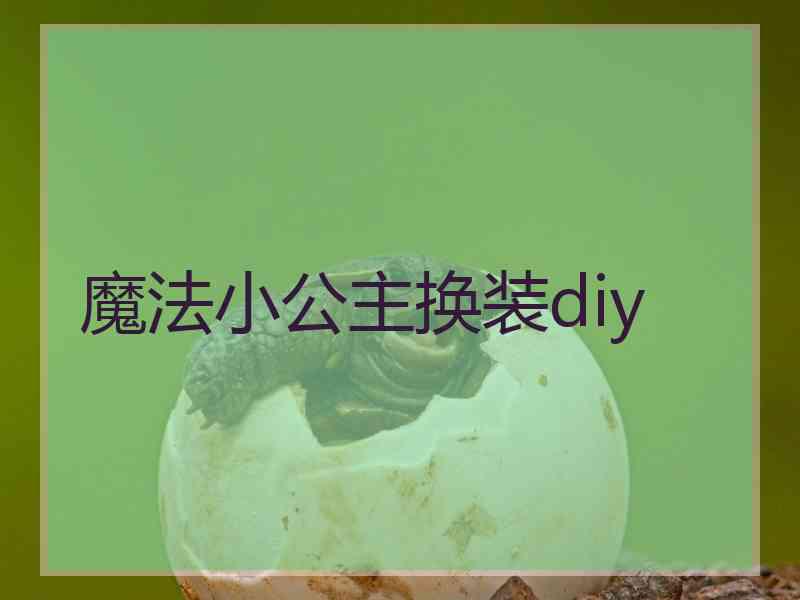 魔法小公主换装diy