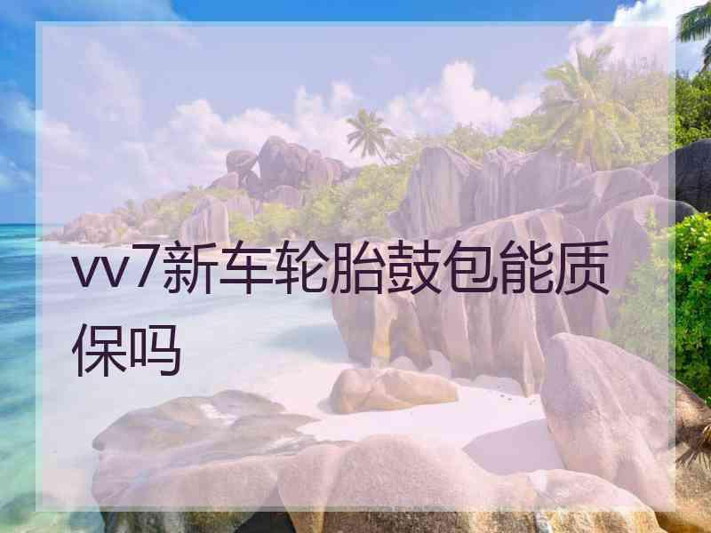 vv7新车轮胎鼓包能质保吗