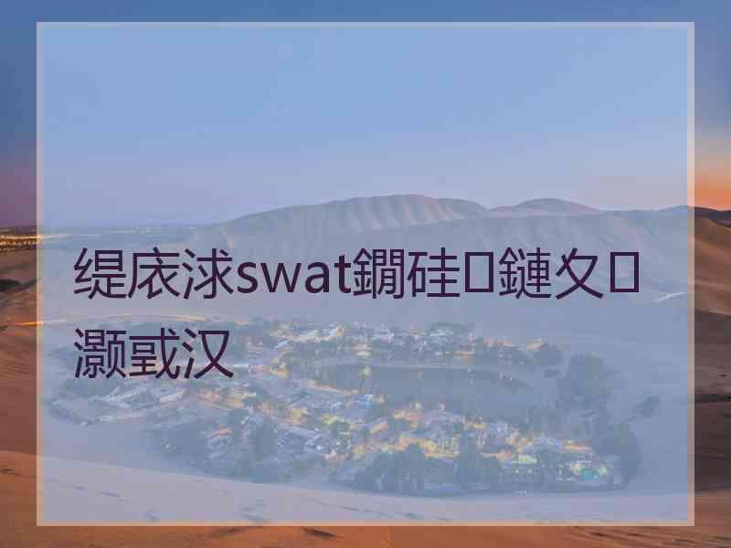 缇庡浗swat鐗硅鏈夊灏戜汉